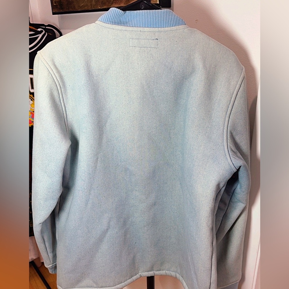 Light Blue Men's Jacket - Picture 3 of 4